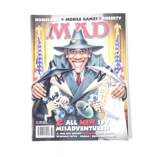 Australian Mad Magazine #489 | Obama Cover