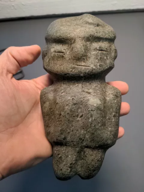 Pre Columbian Mezcala Stone Figure Chontal