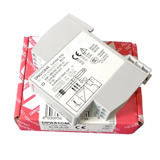 For CARLO GAVAZZI DPA51CM44 B014 Phase Sequence Protector 3-phase Relay