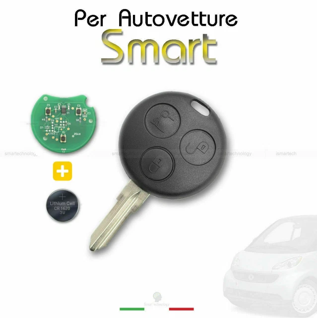 KASER Chiave Telecomando Con Scheda Elettronica 3 Tasti Smart Key Per Renault Megane 2 Scenic