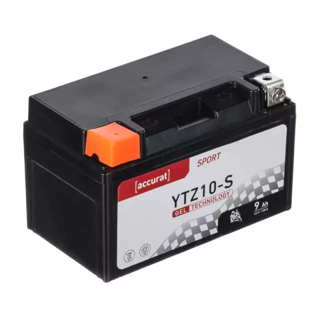 12V 9Ah YTZ10-S Gel Motorradbatterie Motorrad Roller Batterie DIN 50922 YT10B-4