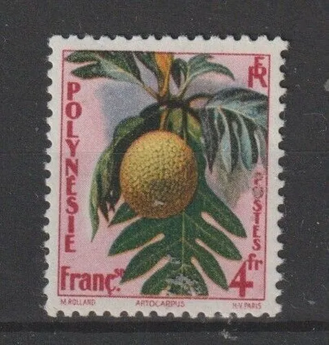 Französisch Polynesien Polynesie 1958 Flora 1 Val MNH MF99820