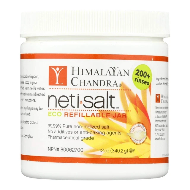 Sal para olla Neti Wash Himalayan Institute - 10 oz