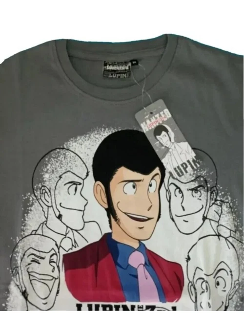 T-Shirt Uomo Manica Corta Quebec Wait For Me Grigio Chiazzato, 100% Cotone, Taglie Forti Fino A 5XL