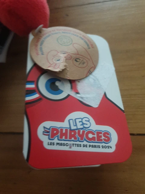 JO PARIS 2024 Peluche Mascotte Officielle 24cm LES PHRYGES