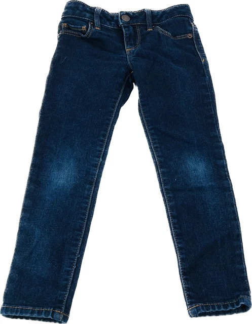 Gap Kids 1969 5 Regular Super Skinny Blue Jeans Pants Adjustable Waist Marca