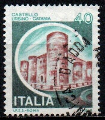 ITALIA FDC ROMA 1980 CASTELLI 40 CASTELLO URSINO CATANIA   AN MATERA F142 