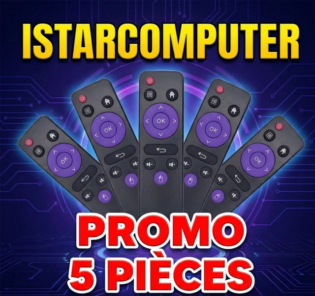 Télécommande Infrarouge Compatible Avec Box Android TV98 - Marque Istarcomputer