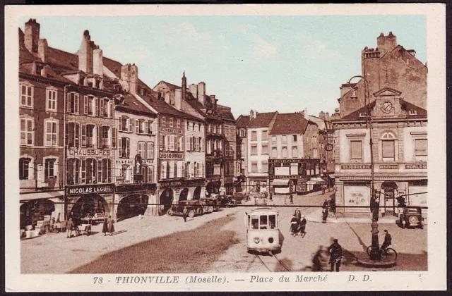 CPA 57 - Thionville - Marketplace