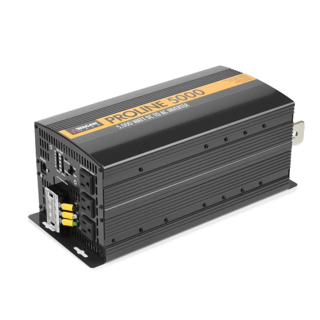 Wagan 3744 Proline 5000 Watt High Output Compact 115 Volt Ac Power Inverter New