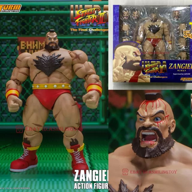 Storm Toys 1/12 CPSF22 Zangief Street Fighter Action Figure In Stock