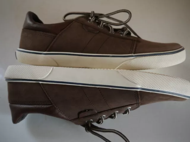 SPERRY TOP-SIDERS &OLLIE& Nubuck Leather Low-Top Sneakers Men's Size 7 ...