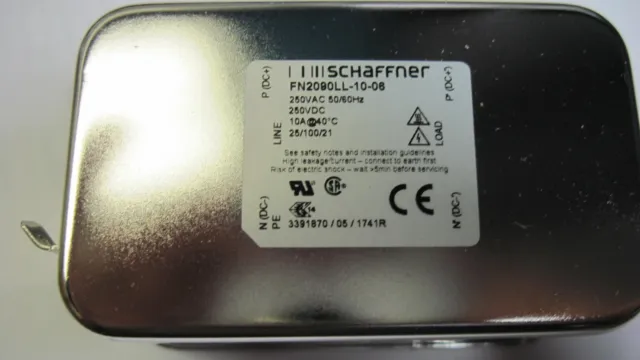 Fn2090Ll-10-06  Schaffner  Power Line Filter