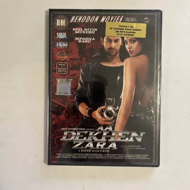 AA DEKHEN ZARA DVD 2009 Region Free Indian Hindi Action Movie