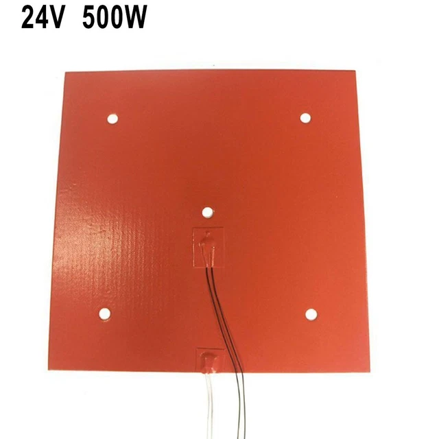 Brandneu Silikon-Heizkissen Raumheizungen 235*235mm 250W Für 3D Drucker