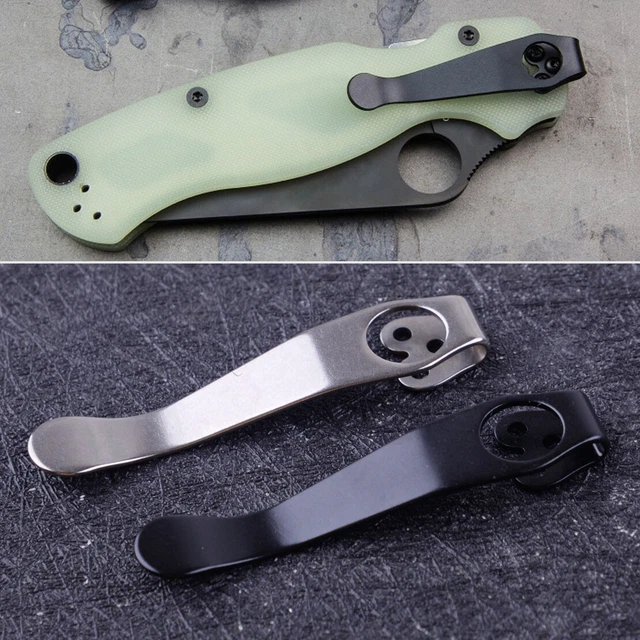 Alliage Titane Poche Profonde Clip pour C81 C10 C11 Design 3 Trous Mt Ze