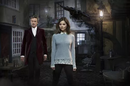 Doctor Who [Peter Capaldi/Jenna Coleman] 10x8 Unsigned Photo 81127