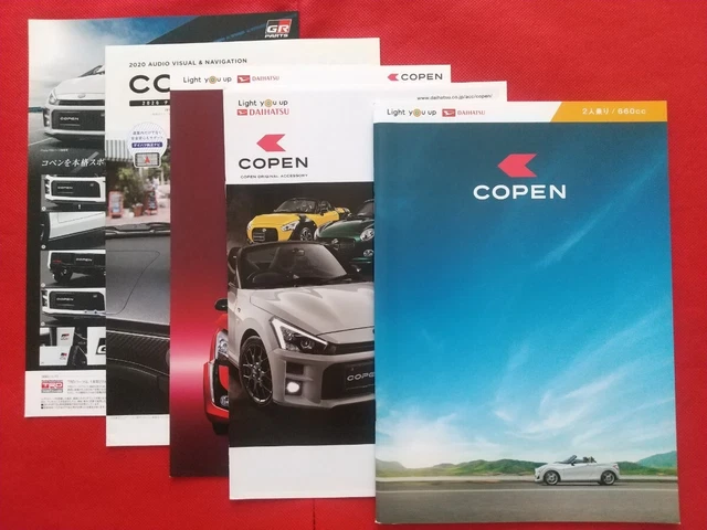 Daihatsu Copen Catalog 2019 October La400K Robe/Xplay/Cero/Gr Sport