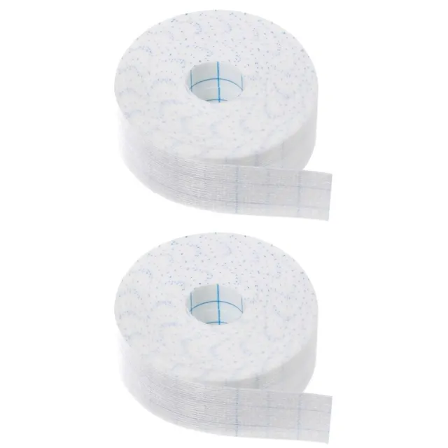 2 Rolls Non-woven Fabric Neckline Sweat Pad Man Hat Sweatband Sticker
