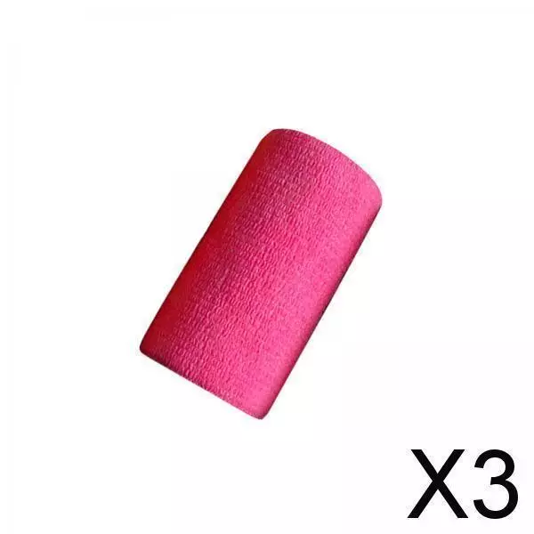 3X Vet Wrap 4 inch Wide Non Woven Elastic Self Adherent Wrap for Dogs Pet Ankle
