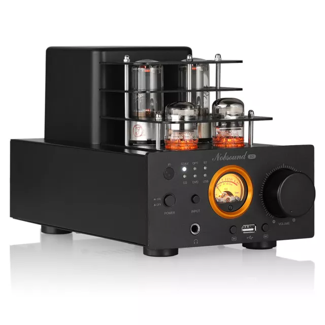 Nobsound A3 HiFi Bluetooth Röhrenverstärker COAX/OPT Tube Amplifier USB Player