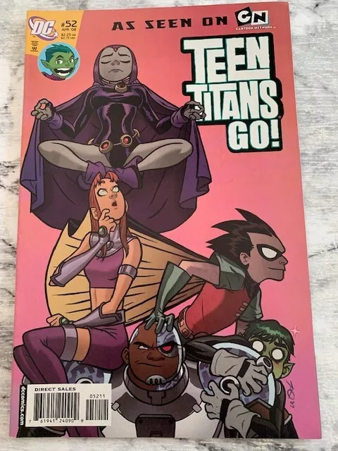 Teen Titans Go! 52 1st App Bobby Reed - Rare DC 2008 Hot Key VF 1st Print