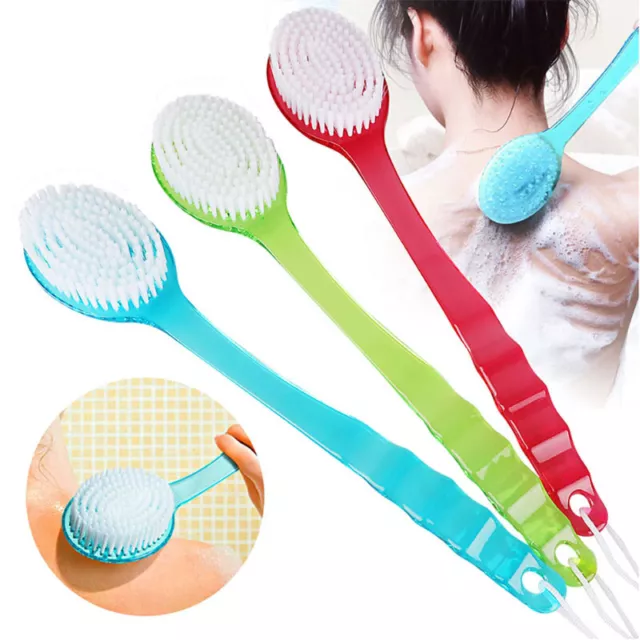 poignée Portatif Brosse à dos Brosse de bain Brosse de bain à long manche