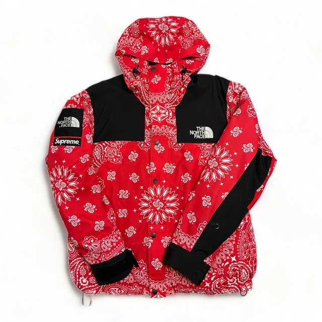 Supreme tnf paisley sale