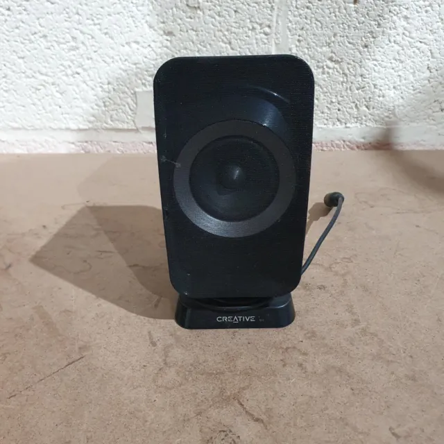Creative Inspire T6160 Black Wired Compact Single Desktop Speaker Only - Used