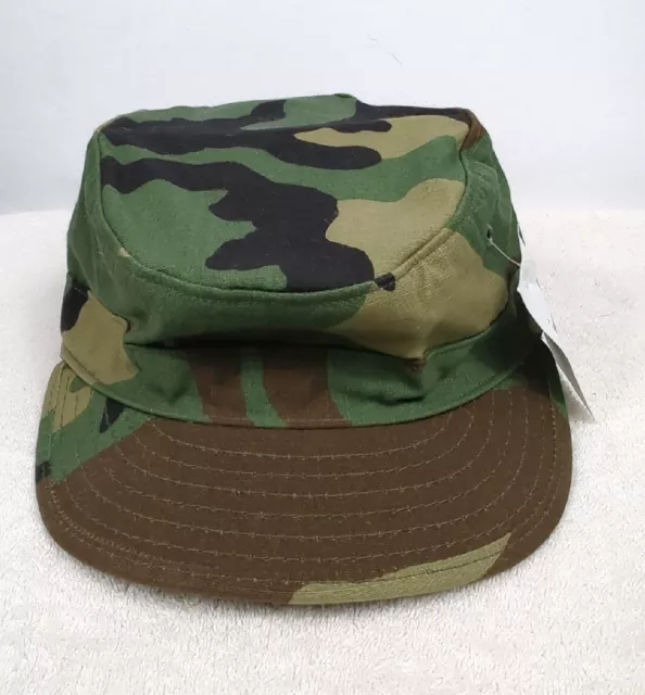 NEW PROPPER HOT WEATHER VENTED COMBAT TACTICAL BDU PATROL CAP WOODLAND Sz 6 3/8