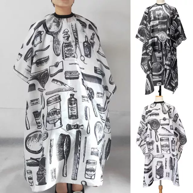 Haarschneideumhang Pro Salon Friseur Friseurkleid Friseur Stoffschürze* ~