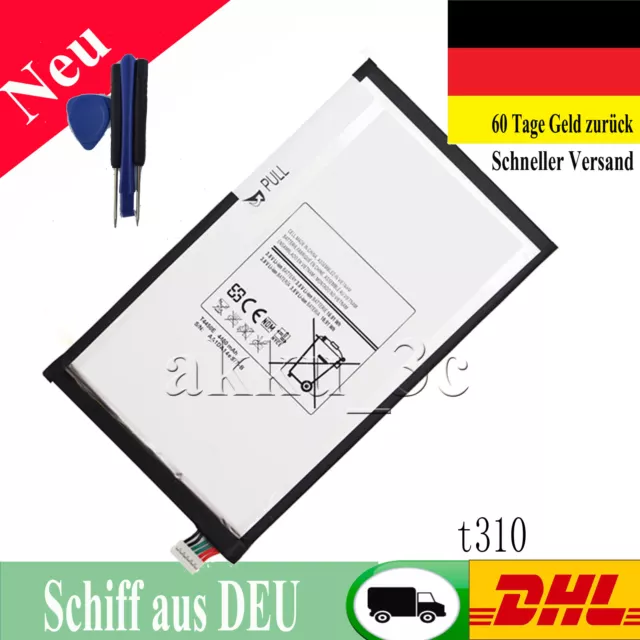 Akku für Samsung Galaxy Tab 3 8.0" SM-T310 T311 T315 T3110 T3115 T4450e Bateria