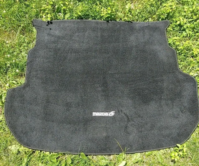 OEM Black Rear Carpeted Cargo Mat Liner 0000-8B-H32 For Mazda 6