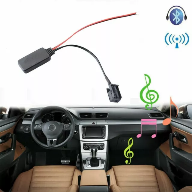 Coche Bluetooth Receptor Módulo Aux Audio Música Adaptador 12Pin Port BMW X5 X3