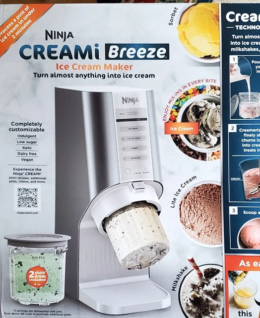 NINJA CREAMI BREEZE 7in1 Ice Cream Maker (NC100) 331.24 PicClick CA