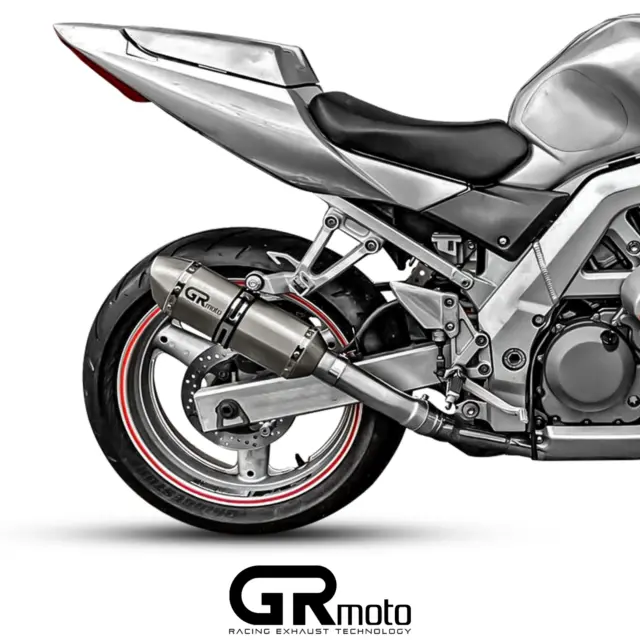 Exhaust for SUZUKI SV650 SV 2003 - 2015 GRmoto Titanium