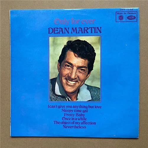Dean Martin Only For Ever Lp 1960'S Music For Pleasure Issue Uk