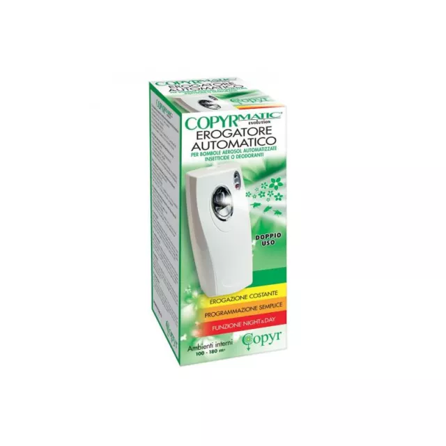 Copyr - Copyrmatic Distributeur Automatique pour Canon Insecticide Ou Parfum 800