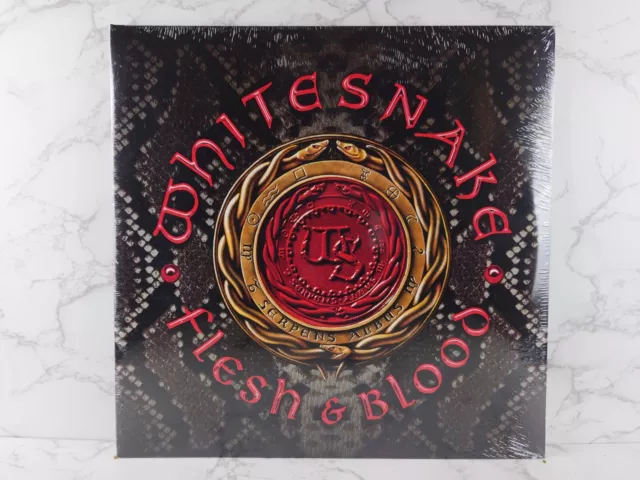 Whitesnake – Flesh & Blood  12" Album LP Limited Edition, Silver Vinyl Sealed