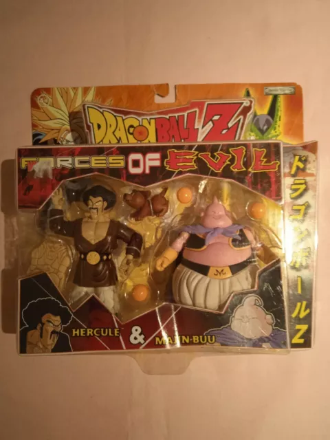 Pack 2 Figurines Dragon Ball Z - JAKKS Pacific 2003 - HERCULE & MAJIN BUU - NEUF