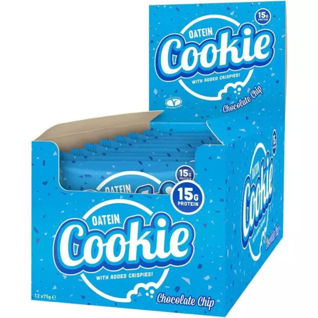 Oatein Protein Cookies (Box Of 12) Running 3