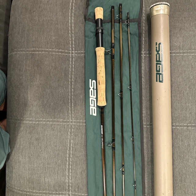 SAGE GRAPHITE Ⅳ 890SP #8 9'0\" Sage SP 890-3 Graphite IV 9′ line #8 trout fly rod with tube