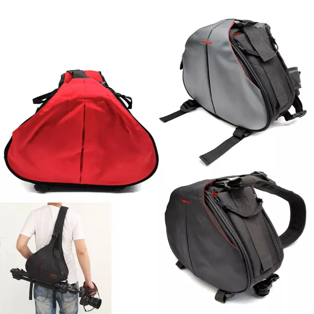 CADeN Camera Bag Sling Backpack Camera Case Waterproof Cover Tripod Holder