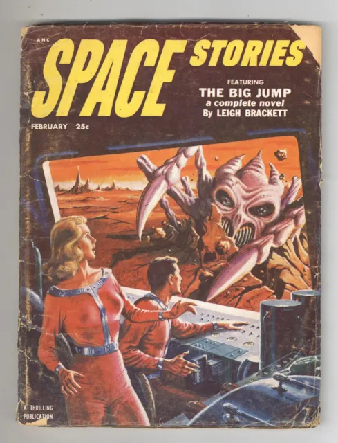 Space Stories Pulp Vol. 1 #3 GD/VG 3.0 1953 Low Grade