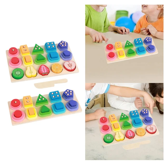 SORTING AND STACKING Toys Shape Sorter Puzzles Fine Motor Skills Early ...