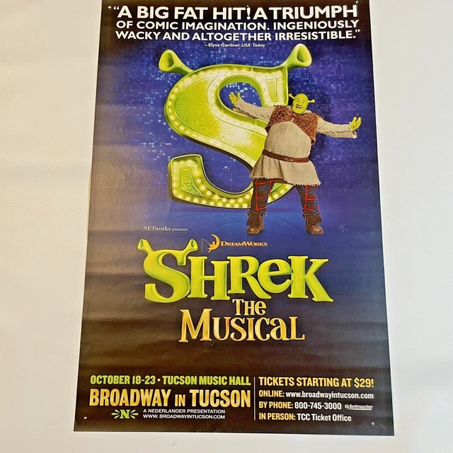 Shrek The Musical Shrek FOR SALE! PicClick UK