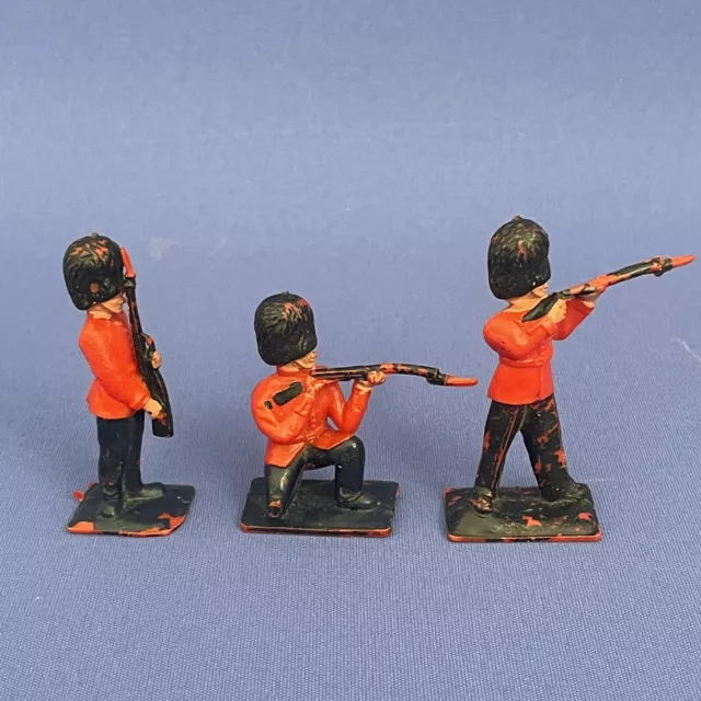 Lone Star 1960s British Scots Guards Toy Soldiers 1/32 Scale Harvey Series x 3 2