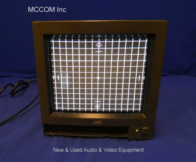 JVC TM-91SU 9" Color Analog CRT Monitor AS IS/ Parts READ AD