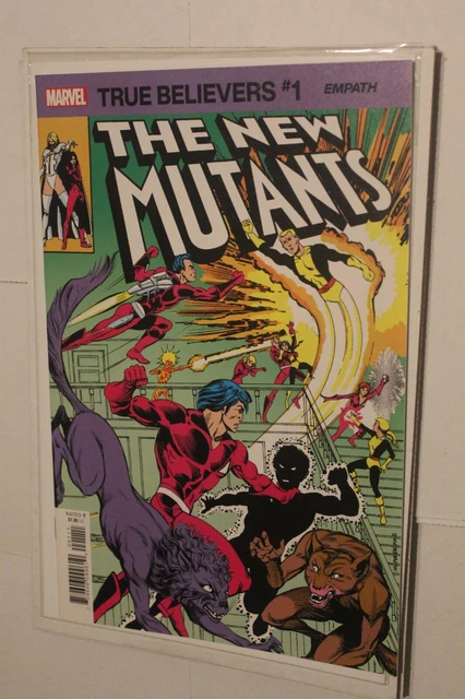 True Believers Empath #1 New Mutants 16 Marvel Comics James Proudstar & Hellions