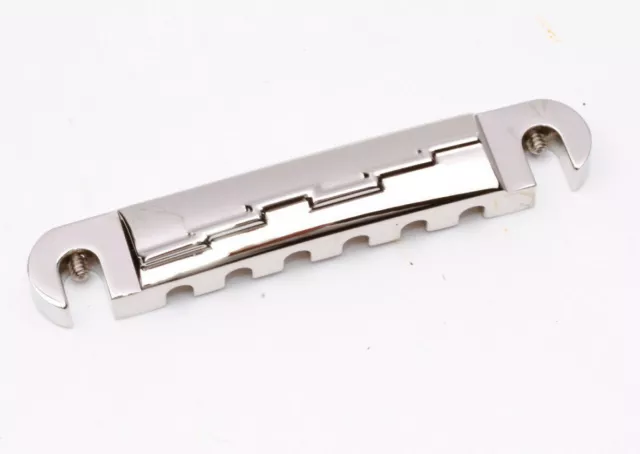 Lightning Bolt CNC Mach.alu Around Bridge Nickel Convient Gibson LP / Sg Junior